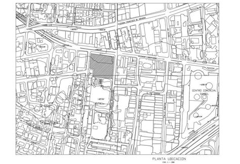 City architecture layout plan and location map cad drawing details dwg file - Cadbull