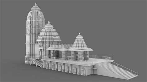 Jagannath Puri Temple 3D model | CGTrader