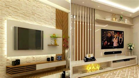 200 Modern Living Room TV Cabinet Design Ideas 2024 | TV Unit Design Home Interior Wall ...