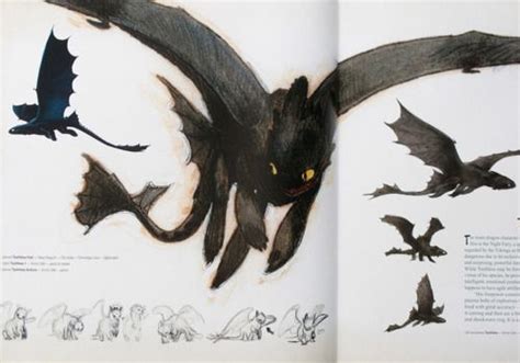 How to Train Your Dragon - Night Fury Concept Art - Justin Hunt How To ...