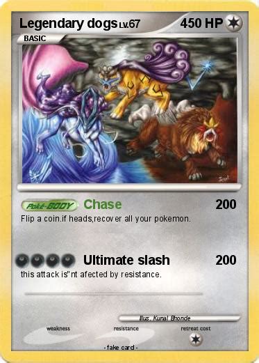 Pokémon Legendary dogs 15 15 - Chase - My Pokemon Card