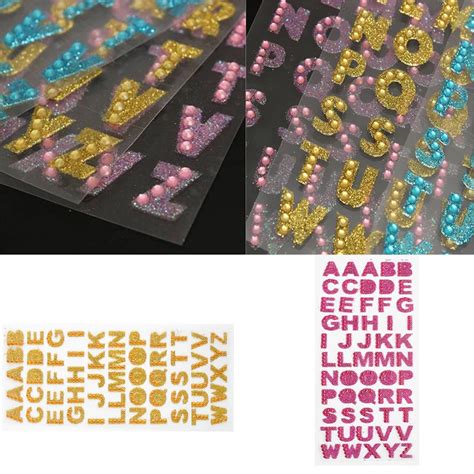 Online Buy Wholesale glitter letter stickers from China glitter letter stickers Wholesalers ...