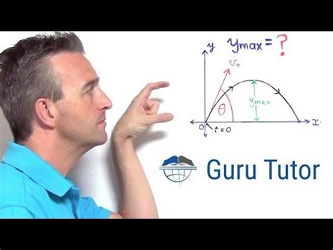 Projectile Motion Maximum Height Formula Derivation - YouTube