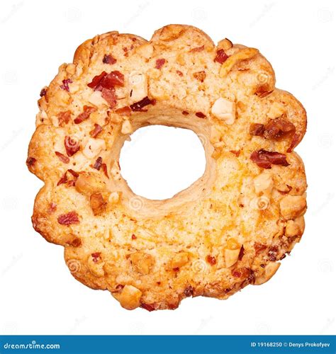 Cookie with nuts stock photo. Image of noone, chip, closeup - 19168250