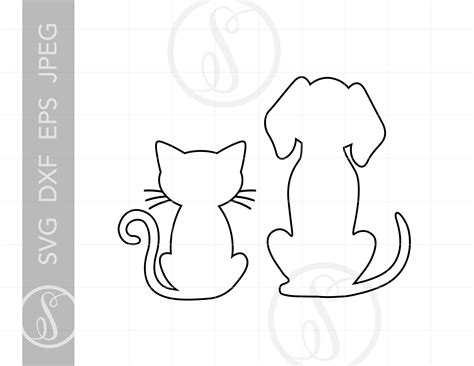 Cat With Dog Clipart