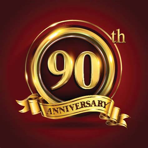 Royalty Free 90th Anniversary Clip Art, Vector Images & Illustrations ...