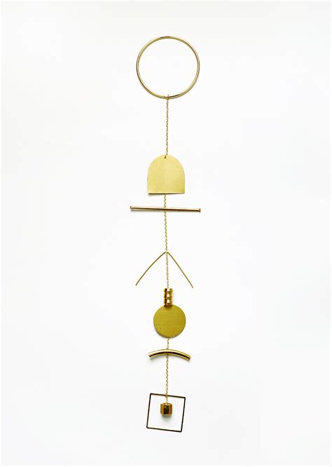 DIY Brass Wall Hanging - The Merrythought