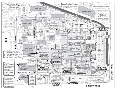 University Of Arizona Campus Map