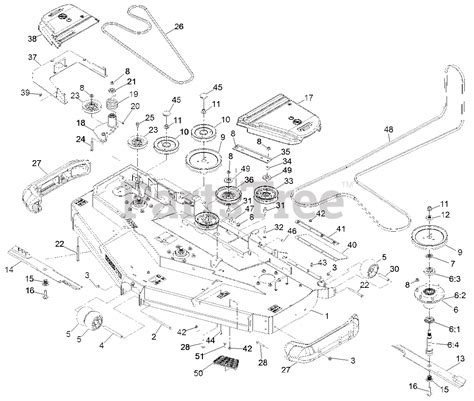 Kubota Mower Deck Parts Diagram