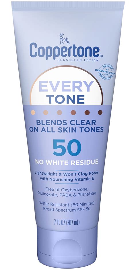 Coppertone Every Tone Sunscreen Lotion ingredients (Explained)