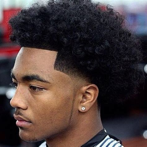 30 Popular Afro Taper Fade Haircut For Men