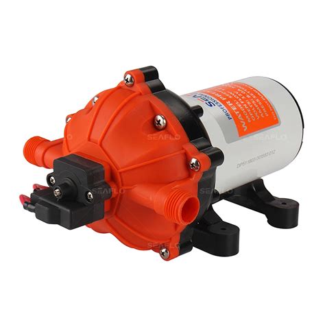 SEAFLO Water Pressure Pump 70PSI 18.9 LPM 12v Pump Caravan Positive Displacement Water Pumps-in ...