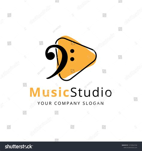 Music Studio Logo Stock Vector (Royalty Free) 1210364194 | Shutterstock