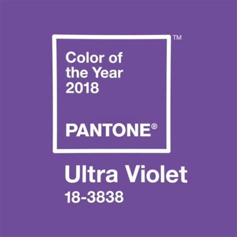 Mtundu wa Pantone wa Chaka cha 2018: Ultraviolet | Zolengedwa Zapaintaneti