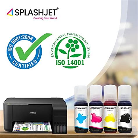 Splashjet 003 Refill Ink for Epson L3110, L3115, L3116, L3150, L1110 ...