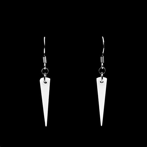 white small spike earrings | PYROMANIAX | Reviews on Judge.me