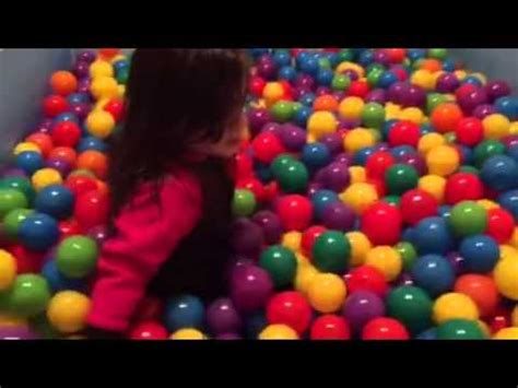 Colorful ball pit fun! - YouTube