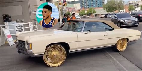 VIDEO: Devin Booker Arrives for Playoff Game in Incredible Vintage Car ...