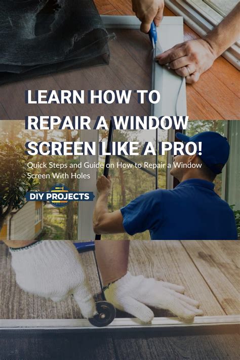 Learn How To Repair A Window Screen Like A Pro! in 2020 | Window ...