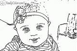 Newborn Baby Girl Coloring Pages At Sasearnblog Blog sketch template