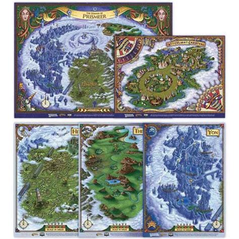 D&D: The Wild Beyond the Witchlight Map set