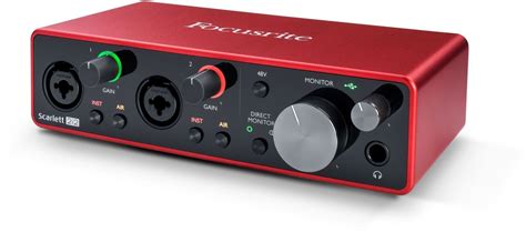 Interfejsy Audio,karty muzyczne - Focusrite Scarlett 2i2 3rd Gen - Focusrite