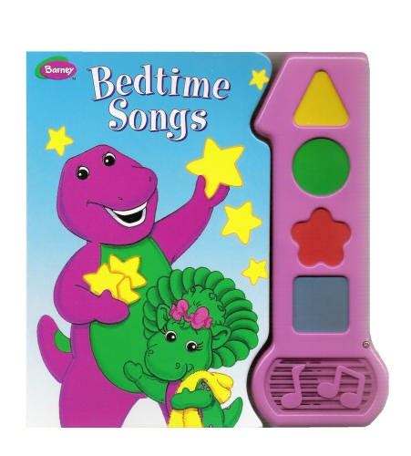 Active Smart Baby: Play a Sound Book - Barney Bedtime Song - RM 25.00 only