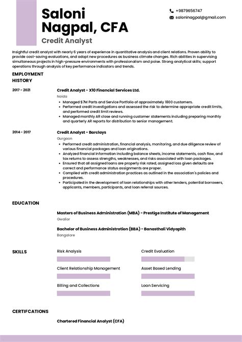 Hrbp Resume Template