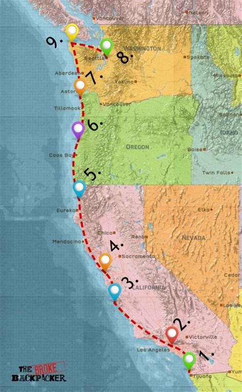 Ultimate West Coast Road Trip Guide | 2020 | Pacific coast road trip ...