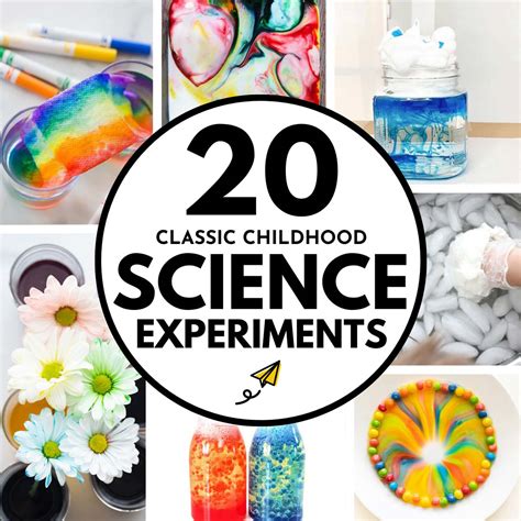 Classic Science Experiments for Kids - Sunshine Billingual The Blog