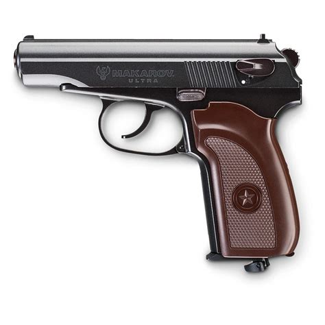 Legends Makarov Ultra .177 cal.Air Pistol, Gray / Brown - 588687, Air ...