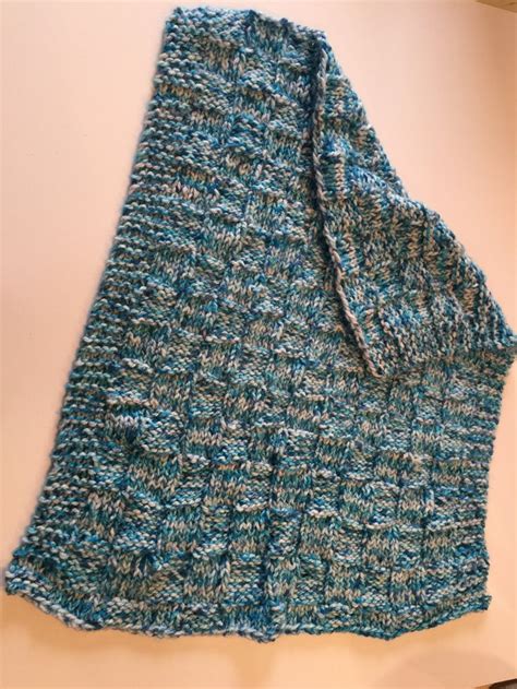 $34.99 Blue Baby Blanket by KijaKnits on Etsy | Blue baby blanket, Baby knitting, Trending outfits