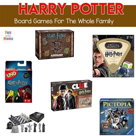 Harry Potter Board Games - Fun with Mama