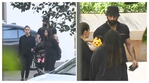 Ranbir Kapoor and Alia Bhatt's daughter Raha papped for the first time ...