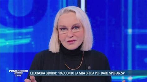 Eleonora Giorgi e la lotta contro il tumore: “Ho paura della prossima ...