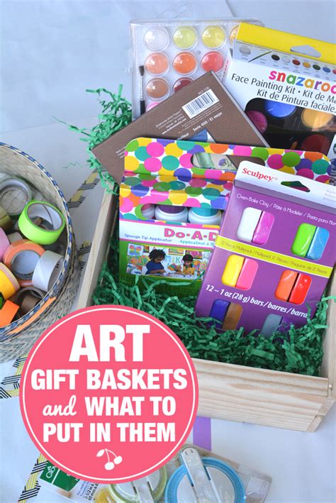 The Best Art Supplies for Kids and DIY Art Gift Baskets - Meri Cherry