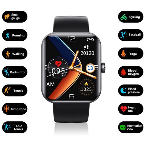 F57L blood glucose Smart watch heart rate and blood glucose monitoring ...