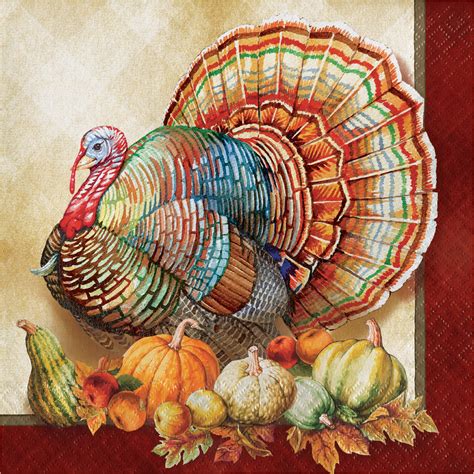 Traditions of Thanksgiving Napkins, 48 Count - Walmart.com - Walmart.com