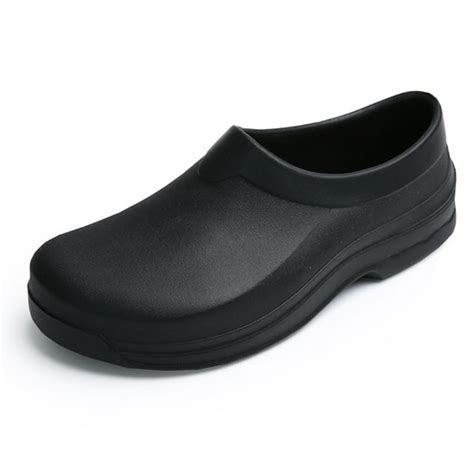 Lopsie Men's Women's Unisex Slip Resistant Work Clogs Men or Women Kitchen and Chef Shoes Safety ...