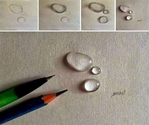 water drop drawing pencil - Pretty Man Log-Book Photographs