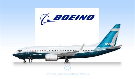 Boeing House Colours, Boeing 737 MAX 7 - edge's designs 2 - Gallery ...