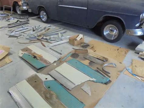 1955 chevy nomad,belair, 3 nomads for sale in this ad with lot of parts for sale