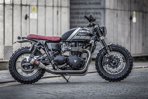 This Custom Triumph Bonneville T100 Got a Mean Makeover