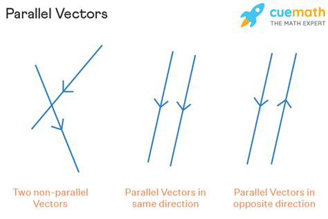 Parallel Vectors - Definition, Examples, Formula