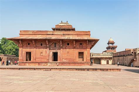 The Panch Mahal, Royal Palace in Fatehpur Sikri city municipalit Photograph by Marek Poplawski