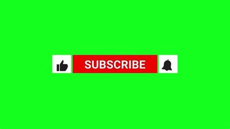 Youtube Subscribe Button Stock Video Footage for Free Download