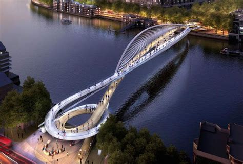 Bientôt un pont ultra-design sur la Tamise | Arkitektur, Utomhus, Cykel