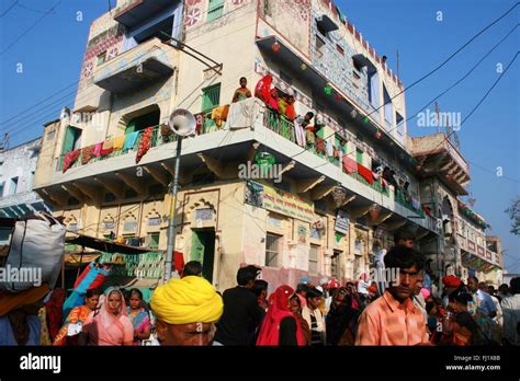 Crowd in Pushkar during Pushkar mela , Rajasthan, India Stock Photo - Alamy