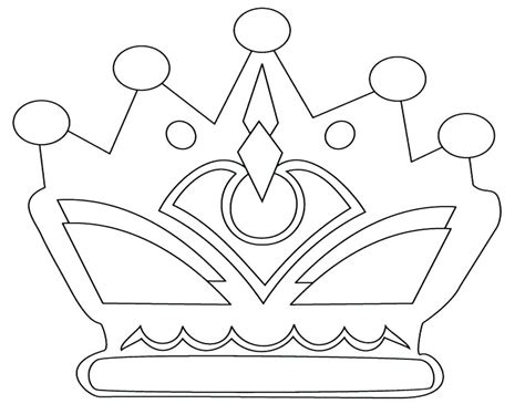 Queen Crown Coloring Page at GetColorings.com | Free printable colorings pages to print and color