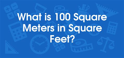 450 Meters Squared Is How Many Square Feet